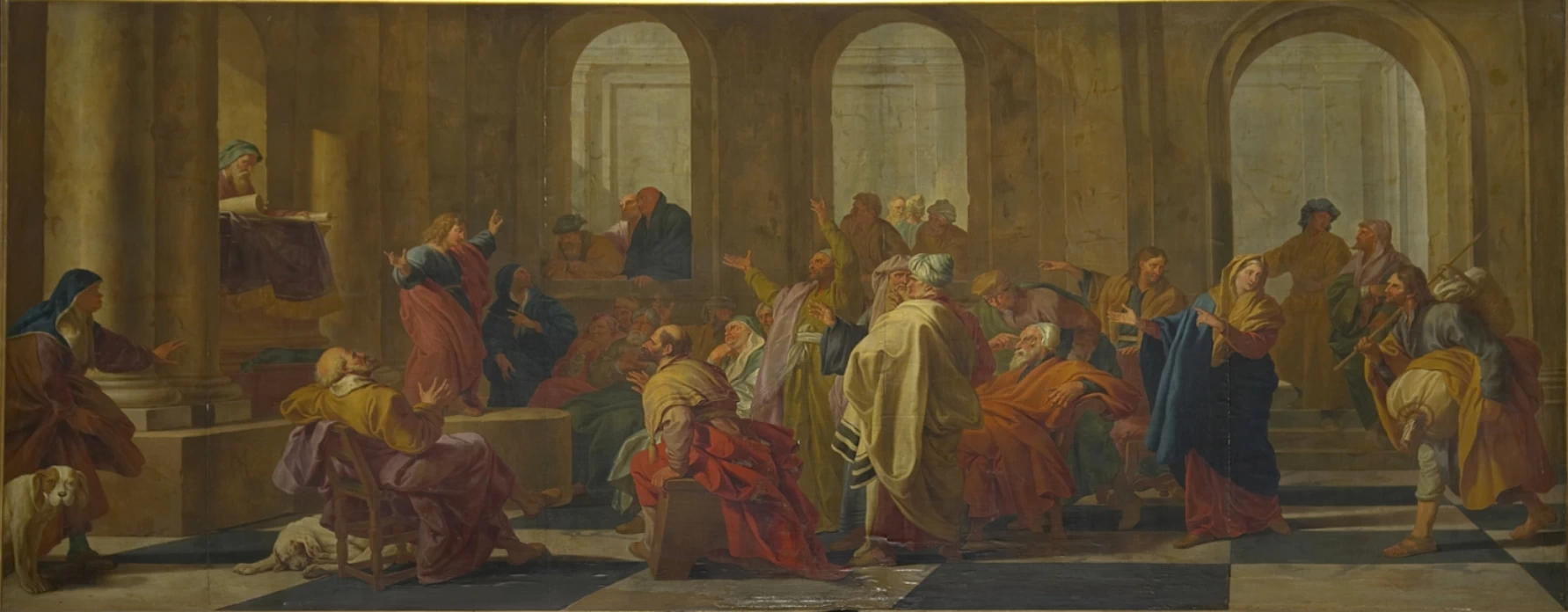 Gesù insegna nel Tempio - Sint, Salvatorskathedraal, Bruges